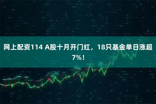 网上配资114 A股十月开门红，18只基金单日涨超7%！